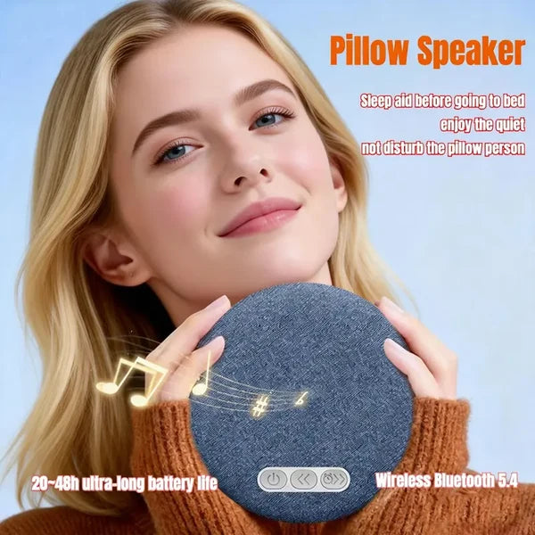 Thin Pillow Bluetooth Speaker — Personal Audio & For Peaceful Nights