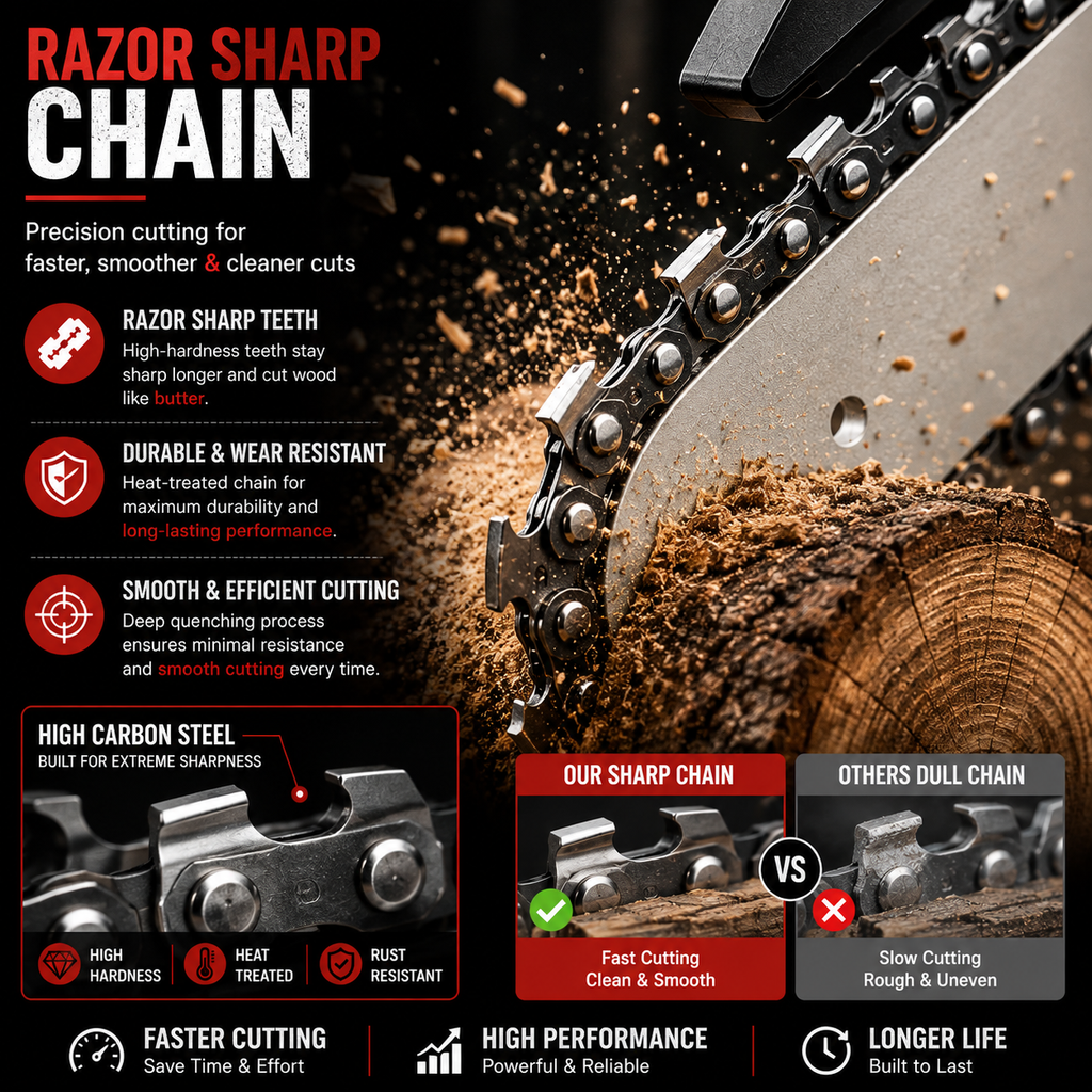 Electric Cordless Chainsaw – Powerful & Portable Wood Cutter