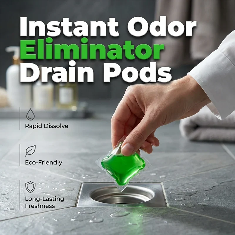 Drain Deodorizer Pods - 30 pods