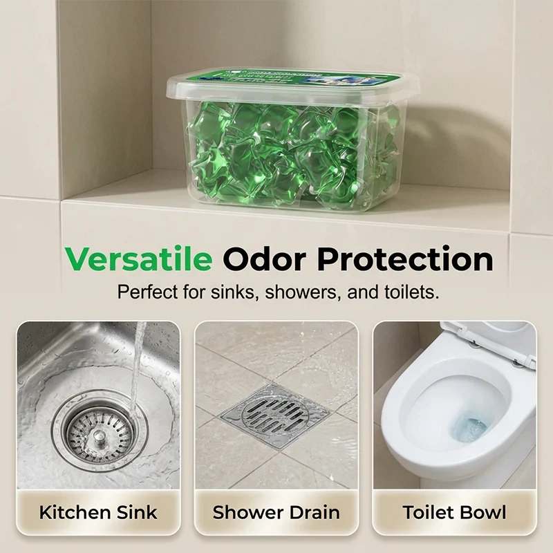 Drain Deodorizer Pods - 30 pods
