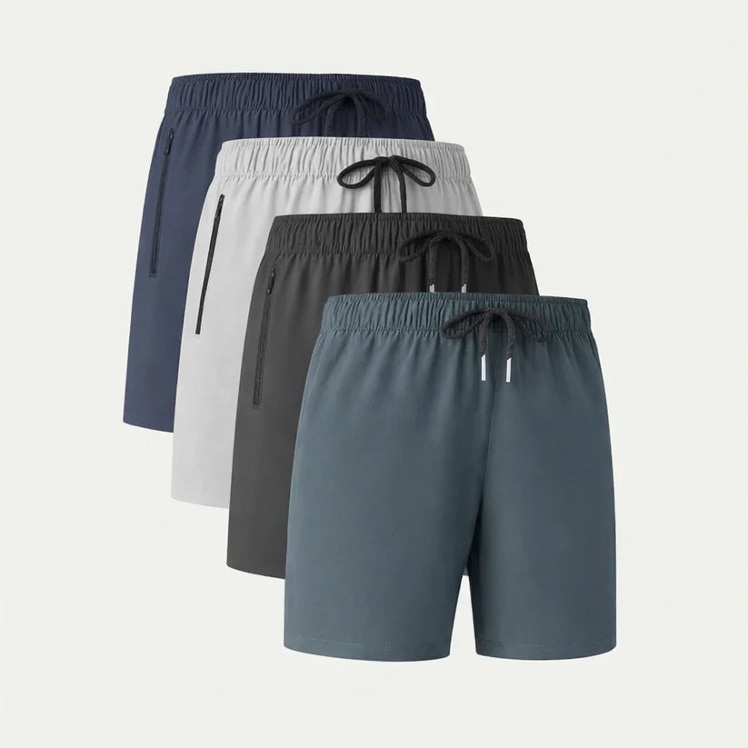 Men's Stretchable Cotton Shorts Buy 2 Get 2 Free